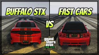 Buffalo STX VS Fast Cars in GTA 5 Online | Drag Race