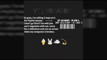 Selling 2 MSP accounts ™ READ DESCRIPTION **