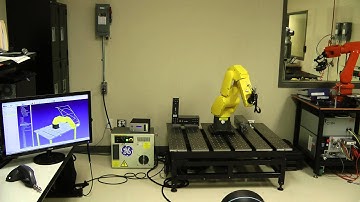 Fanuc ISO 9283 test on robot step by step