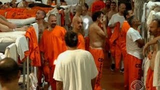 About 120,000 inmates are crowded into california state prisons
designed to hold just 80,000. it's part of the legacy california's
three-strikes law, whic...