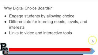 why digital choice boards