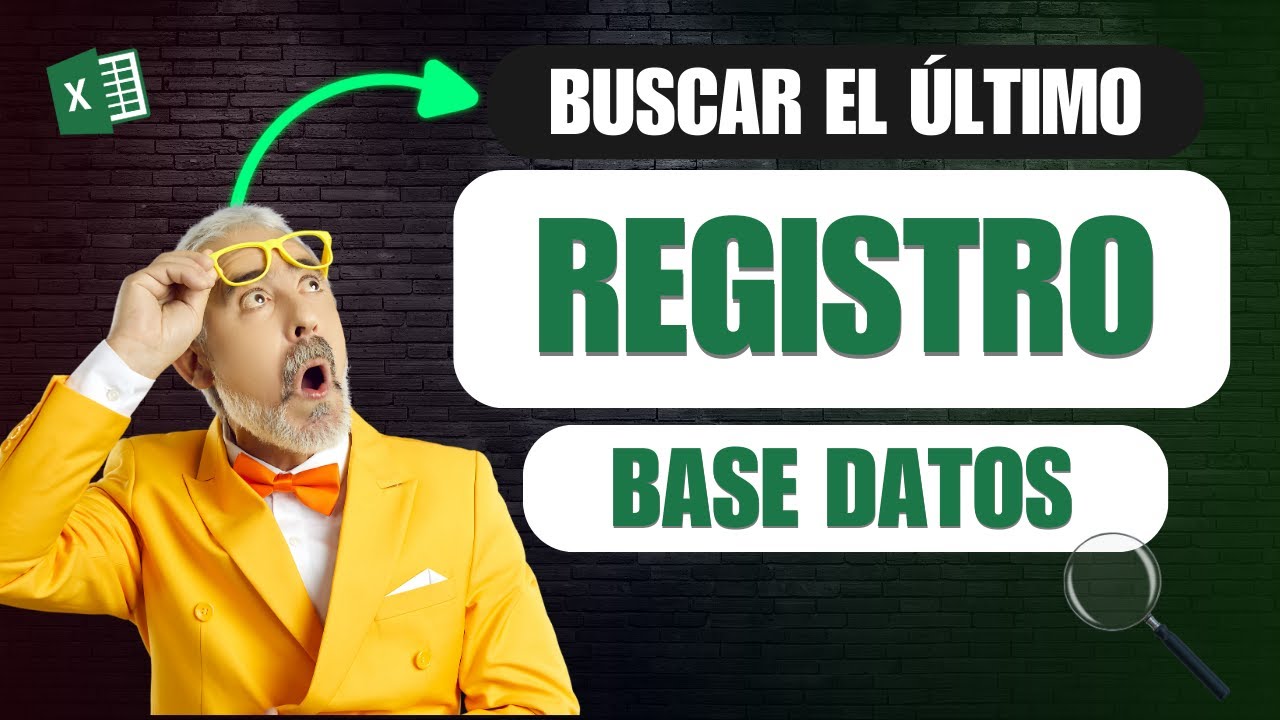 ultimo registro excel