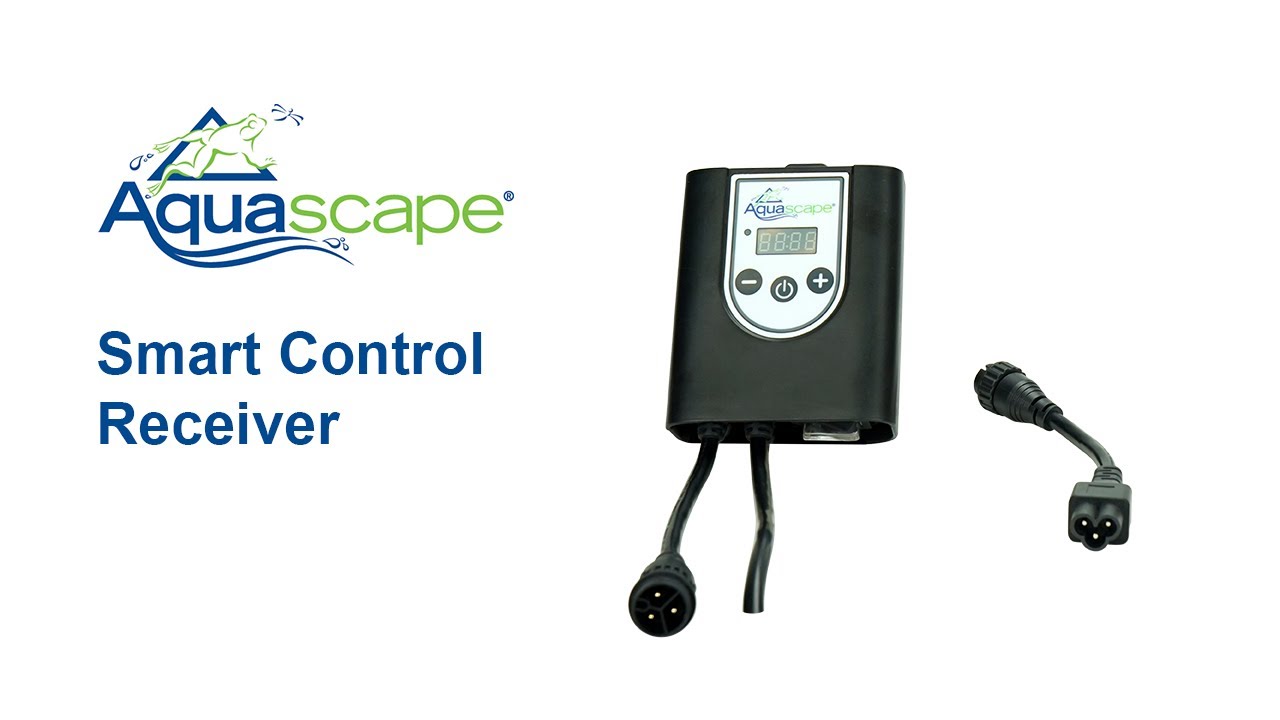 Aquascape Smart Control Receiver: Control Your Pond Pump - YouTube