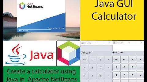 How to create a Calculator in NetBeans