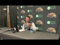 Southern Miss Football Coach Will Hall Talks About The Rivalry Loss To Tulane