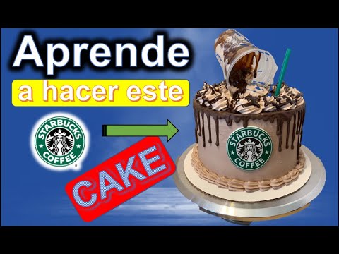 Starbucks Cake Tutorial ?| HD | English Subtitles - YouTube