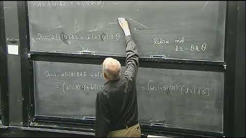 Edward Witten - Holomorphic Methods In Low Genus