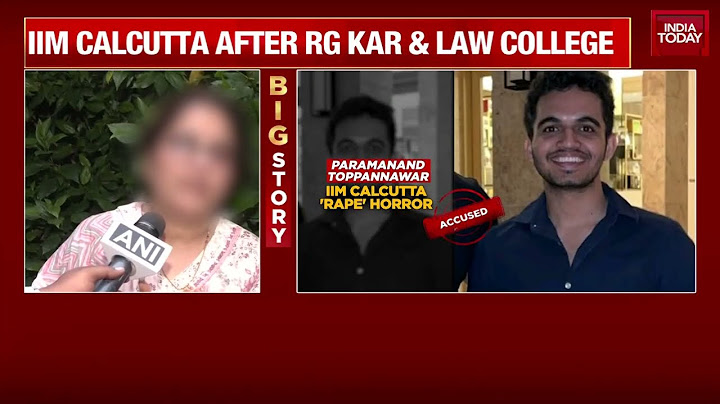 Breaking News: IIM Calcutta Student Raped On Campus, Accused Parmanand In Police Custody