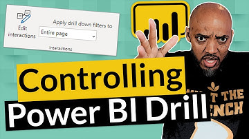 Controlling Power BI drill down with a few tricks