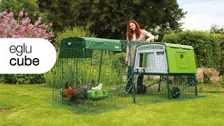 Chicken Coop - Eglu Cube (Easy Clean) | Omlet Pet Products