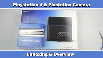 Sony Playstation 4 Console and Playstation Camera Unboxing & Overview