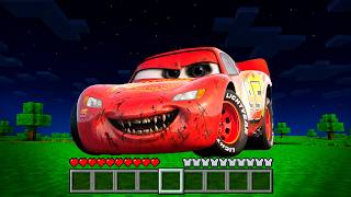Sobreviví Al Rayo McQueen MALDITO En Minecraft