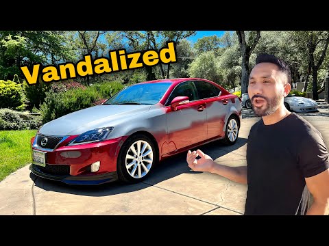 Someone VICIOUSLY KEYED Every Part of His Lexus | How To Easily Fix VANDALISM