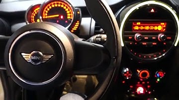 Mini Cooper : welcome sounds and lights