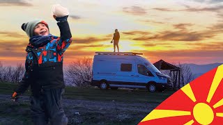 Road trip in Macedonia with a Campervan