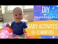 DIY Baby Activities (6-12 months) | Montessori Monday