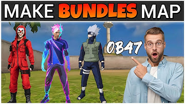 How to Make Bundles Map | Shah G Creator | Outfit script after update | How add Bundles in Craftland