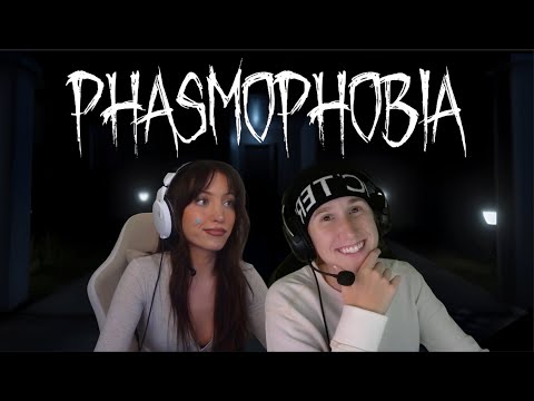 KatieB And Riley Play Phasmophobia!