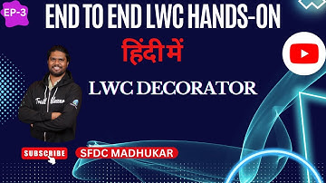 LWC Decorator in Hindi || LWC डेकोरेटर हिंदी में सीखें I lwc salesforce tutorial #lwc #hindi