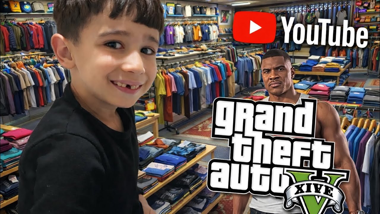 YAMAÇ GTA 5 OYUNUNDA GİYİM MAĞAZASINA GİTTİ KOMBİN YAPTI ‼️
