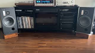 JBL L26 Demo #jbl #marantz #vintagestereo #bookshelfspeakers