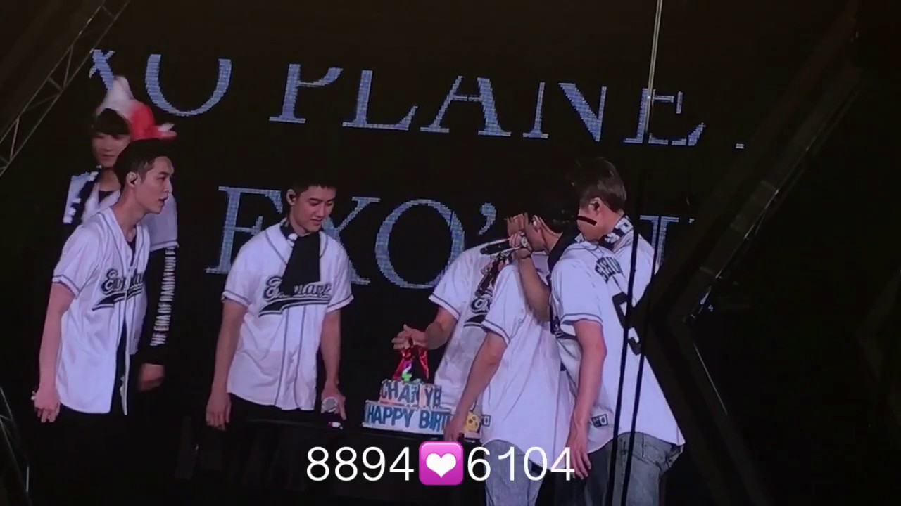 161127 the exo'rdium Taipei mnet part1(happy birthday to chanyeol)