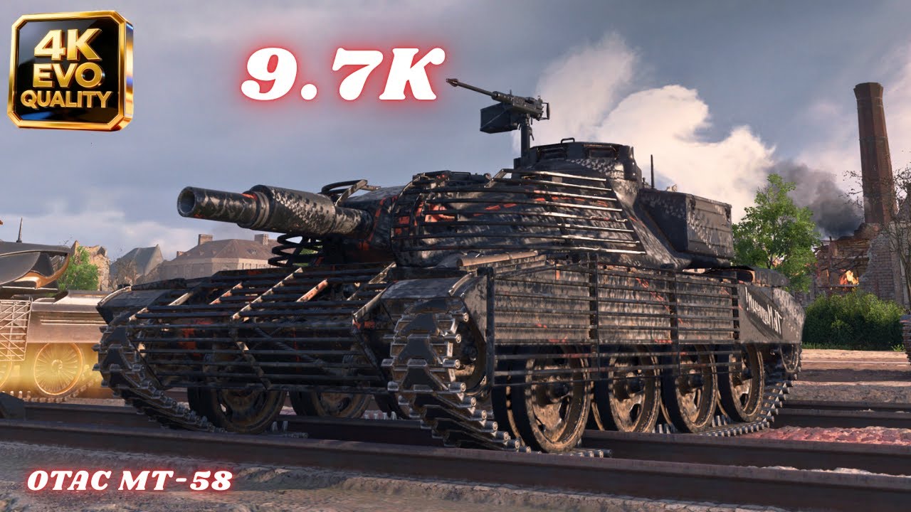 OTAC MT-58 - 9.7K Damage 6 Kills | World of Tanks | Mir Tankov