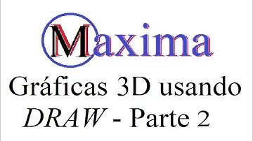 9.22 Gráficas 3D en wxMaxima Usando DRAW - Parte 2