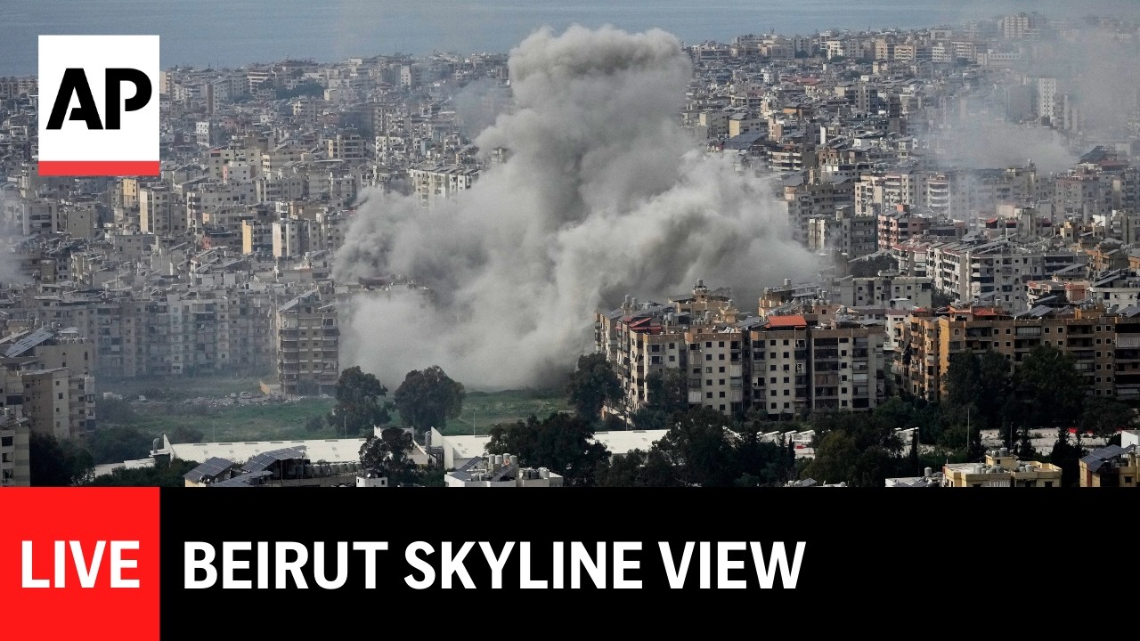 LIVE: Beirut skyline as Israel ramps up operations in Lebanon