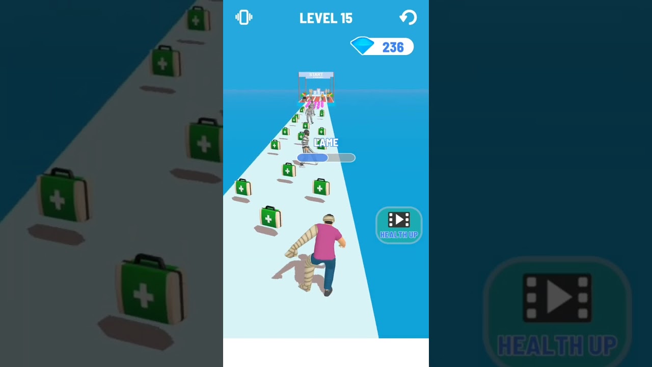 Healthy Run 3D in Funny 😄 