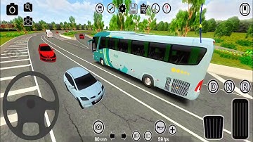 Heavy Bus Driving on National Highway | Proton Bus Simulator Road - #43 Bus Games Android Gameplay
