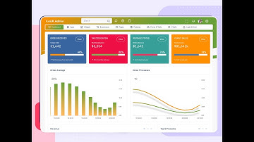 CrmX Admin - CRM Admin Panel And Bootstrap Dashboard Deisgn