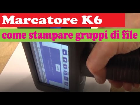 MARCATORE K6 PER