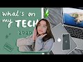 what's on my tech: 2020 (also meet my sims family 🧚🏼)