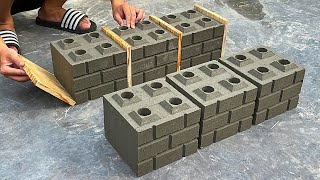 I Molded 3 Lego Bricks at the Same Time  Assembled Bricks Without Mortar