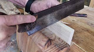 Cutting a curve by hand