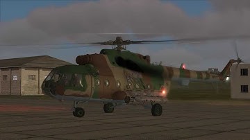 DCS: Mi-8MTV2 - Free Flight Take-off & Landing