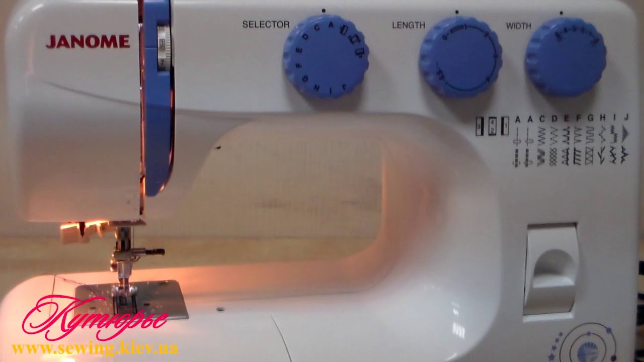 JANOME Top 18 - огляд швейної машинки | Кутюр’є | sewing machine review ...