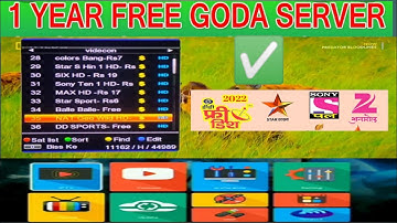 GODA Server Software YouTube working channel ok GX6605s v2.7 Dscam 1s.