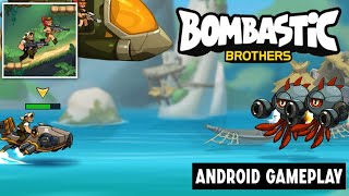 Bombastic Brothers: Top Squad 2D Action shooter - Android Gameplay Part 1 screenshot 2