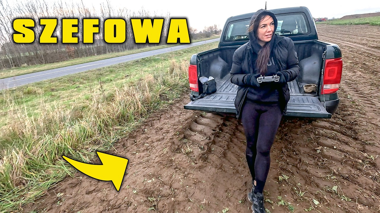 SZEFOWA PRZYJECHAŁA NA POLE.. KONIEC ZABAWY - KOPANIE BURAKÓW