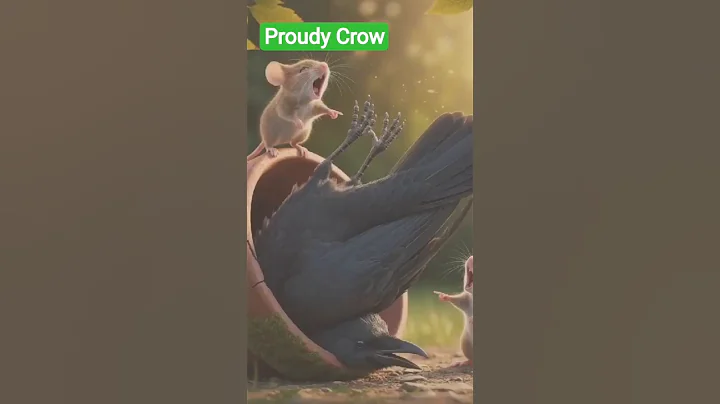 Proudy Crow and Two Rats #shorts