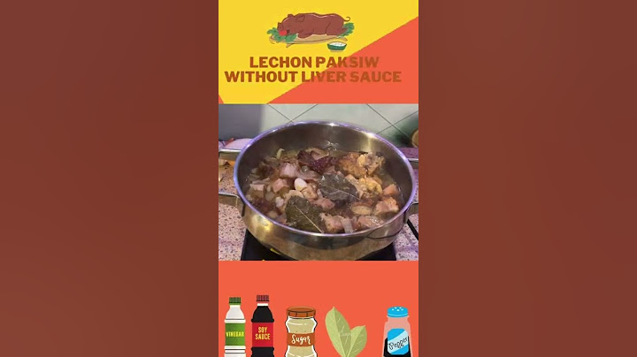 Lechon Paksiw Without Liver Sauce😋 So YuMmY!😋 #filipinofood #foodlover