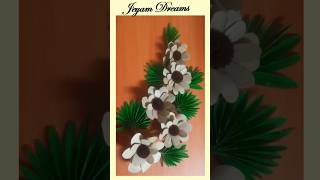DIY Pam Leaf Flower #trending #shorts #stunning #viral