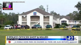Two Bay St. Louis police officers killed in shooting