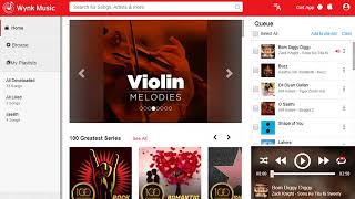How to use Wynk Music in Pc no softwares Any Windows xp\vista\7\8\8.1\10 screenshot 2