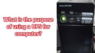 Download Lagu What is the purpose of using a UPS for computer? MP3 Download Lagu What is the purpose of using a UPS for computer? MP3