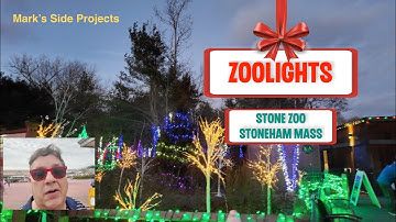 Experience The Magical Zoolights At Stoneham Ma Zoo!