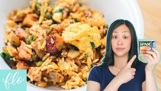 I made SPAM & KIMCHI FRIED RICE for DUDE! |  Pantry Recipes