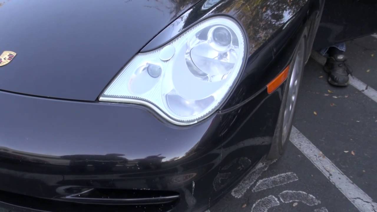 HID Headlight Upgrade for a Porsche 911 by Monney in Redwood City YouTube